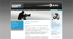 Desktop Screenshot of kahlfilm.de
